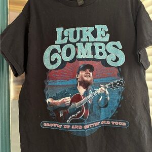 Black Luke Combs Tour T-Shirt